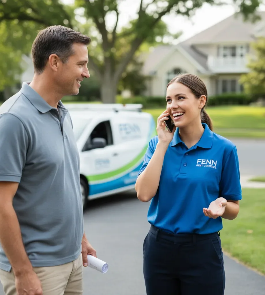 Fenn Pest Control customer support in Forsyth